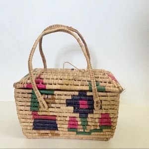 Rattan Basket Purse